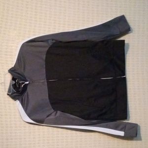 Athletic Works jacket, youth XL, black, grey, white